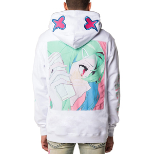 Vente en gros de sweatshirt à capuche zippé coupe-vent personnalisé de haute qualité pour hommes sweatshirt à capuche zippé en coton mélangé vierge sweatshirt à capuche zippé intégral - Product Image 3