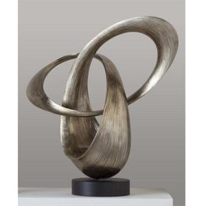 Escultura de metal elegante de diseño clásico para decoración del hogar para exportadores y fabricantes en todo el mundo - Product Image 3