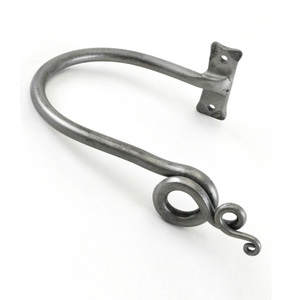 Royal Look Metal <b>Curtain</b> Tiebacks Black Finished New Design for Bedroom and Living Room Decor Wall Mount <b>Hold</b> <b>Backs</b> - Product Image 4