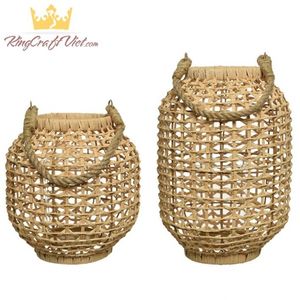 Vietnam Bamboo <b>Lighting</b> Hanging Natural Bamboo <b>Pumpkin</b> Lantern 100% Handmade <b>for</b> Garden Restaurant and Home Decoration - Product Image 5