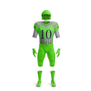 2025 nueva llegada todos los colores tamaño personalizado precio de fábrica llano fabricante popular mejor diseño uniforme de fútbol americano OEM - Product Image 2