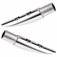 Accessoire de rampe en acier inoxydable 316 de qualité marine, 22 mm, pour bateaux et yachts, quincaillerie marine
