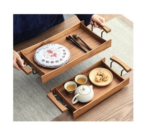 Bandejas de Madera Maciza para Cenas Informales y Recepciones, Diseñadas para una Combinación Perfecta de Estilo y Funcionalidad - Product Image 1