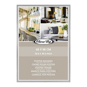 Marco Moderno para Póster Plateado de 68 x 98 cm, Diseño Elegante - Product Image 2