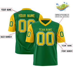 Maillots de football américain à sublimation imprimés sur mesure coupe ample respirant séchage rapide 100% polyester cousu - Product Image 2