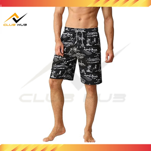 Pantalones cortos de gimnasio para hombre, elásticos, ecológicos, personalizados, de secado rápido, impermeables, informales, para correr, con impresión por sublimación - Product Image 4