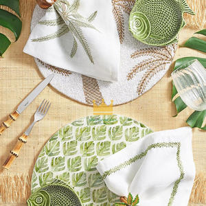 OEM Mother of Pearl Placemat for Table Decoration Luxury <b>Charger</b> <b>Plates</b> Customized Vietnam Wholesale - Product Image 2