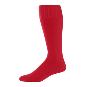 Vente en gros de chaussettes de conception de couleur blanche simple et solide personnalisées OEM de football américain chaussettes de couleur blanche personnalisées 2024 - Product Image 3