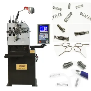 2 Axis CNC Spring Coiling Machine Pequeno Double Torsion Spring Maker Compression Spring Making Machine