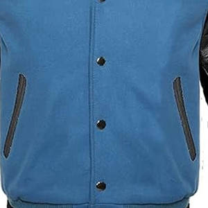 Venta caliente en la Chaqueta de manga de cuero hecha a medida chaqueta Letterman logotipo personalizado chaqueta Letterman de invierno para hombres - Product Image 5