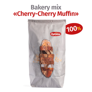 Mélange pour pâtisserie « Cherry-Cherry Muffin », sac en papier de 10 kg - Product Image 1