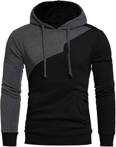 Conjuntos de traje deportivo informal para correr y trotar para hombre, chándal atlético con capucha de 2 piezas para chándal de invierno, conjunto de sudaderas con capucha para hombre - Product Image 2