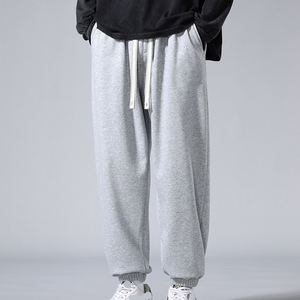 2025 Custom Oversized Sweat Trousers <b>Baggy</b> Wide Leg <b>Jogger</b> Trackpants, Flared Pants for <b>Men</b>, Made in Pakistan - Product Image 4