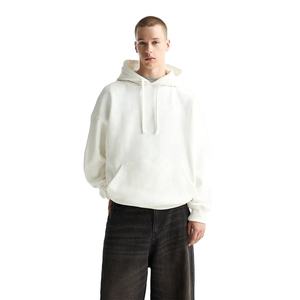 Sweat-shirt à capuche unisexe surdimensionné, logo personnalisé, molleton de coton lourd, sweat-shirt à capuche, streetwear, hip-hop, coupe ample - Product Image 1