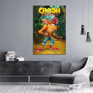 Póster clásico de Crash Bandicoot para decoración del hogar, novedoso y creativo - Product Image 3