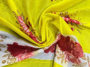 100% Cotton Voile Printed Pareo Beach Sarong Made Customized in Different Materials Cotton, Chiffon, Polyester Are Made in India - Product Image 4