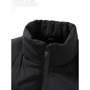 New <b>Black</b> Puffer Jact for Men Comfortable Winter Custom Puffer Waistcoats Men Down <b>Vest</b> - Product Image 2