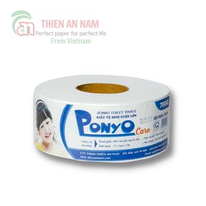 Rollo de papel higiénico de pulpa de madera virgen de 2 capas, ecológico, duradero, higiénico, tacto de terciopelo fuerte, Mini paquete Jumbo desechable - Product Image 1