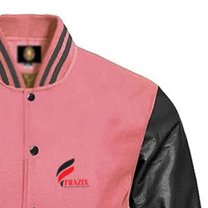 <b>Long</b> Sleeves Latest Design High Quality Winter <b>Jacket</b> Men Sports Baseball <b>Leather</b> Sleeve Lettermen <b>Jacket</b> - Product Image 6