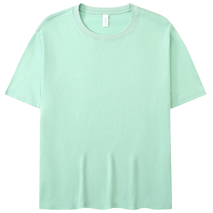 Camiseta corta de Jersey para hombre, 100% algodón con estampado de logotipo personalizado en el cuello delantero, DTG Technics - Product Image 6