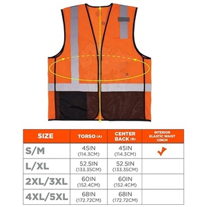 High Quality Waterproof LED Flash Reflective Men's <b>Safety</b> Vest 2024 New Arrival Best Design Wears World - Product Image 6