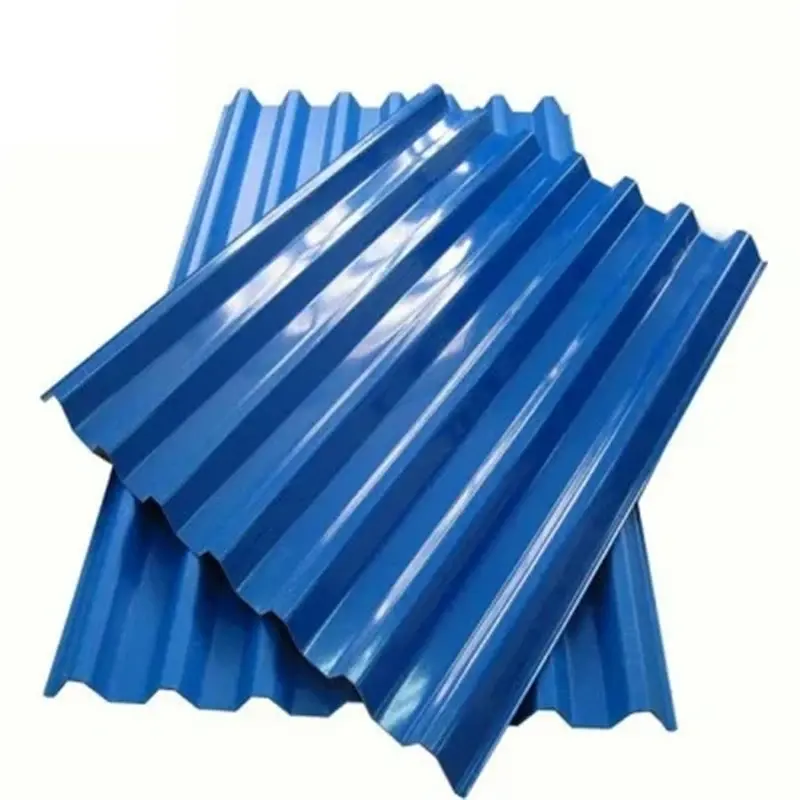 Factory galvanized corrugated roofing sheet aluminum steel metal color roofing sheet price