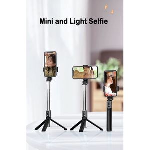 Professionale 3.3ft estensibile Selfie Stick treppiede con telecomando Wireless universale porta cellulare per live streaming - Product Image 3