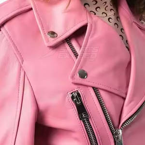 Veste en cuir grande taille veste en cuir pour femmes à vendre prix de gros - Product Image 5