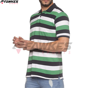 Gran oferta, recién llegados, polos para hombre, venta al por mayor, Polo informal liso de alta calidad con logotipo personalizado para hombre - Product Image 3