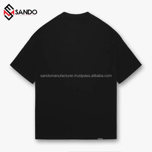 Logotipo personalizado 100% Camiseta de algodón Nylon Spandex Absorbe la humedad Hombres Top Cuello redondo Gimnasio Camisetas para hombres - Product Image 1