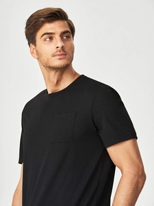 Men's High Quality 100% Cotton Casual Wear T-Shirts Solid Color with Custom Made <b>Design</b> and Letter Pattern - Product Image 5