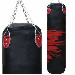 Haute qualité meilleur sac de boxe en cuir pour MMA et entraînement physique pour accrocher et coup de pied exercice de gymnastique excellent sac de sable - Product Image 6