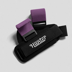 Ganchos de levantamiento de pesas de Metal acolchados de neopreno, entrenamientos de gimnasio, protección de Palma, gancho de levantamiento de pesas para filas de pesas y entrenamiento de peso muerto - Product Image 6