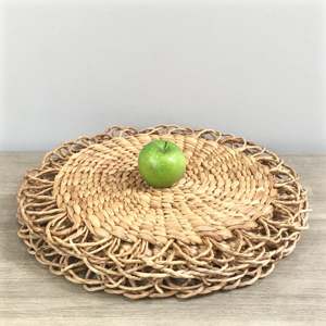 Juegos de manteles individuales de jacinto de agua, tejidos de fibra sostenible, fabricados en Vietnam. - Product Image 4