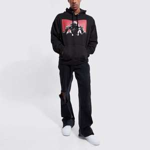 Sweats à capuche sérigraphiés pour hommes à prix réglable anti-rides respirant léger sweats à capuche sérigraphiés pour hommes entièrement personnalisés - Product Image 4