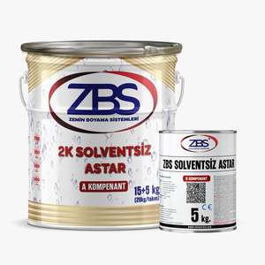 Pintura Epoxi Transparente sin Solventes ZBS 20kg/TKM para Recubrimiento de Pisos - Product Image 1