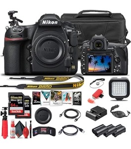 Cámara D-850 F-X D/S/L/R 2025 con Lente AF-S ED VR de 24-120 mm f/4-G + Tarjeta Pro/S de 64 GB, ENTREGA RÁPIDA - Product Image 3