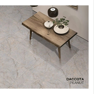 Carreaux de sol en porcelaine émaillée modernes européens 600X1200MM DACCOTA PEANUT pour murs intérieurs, résistants à l'usure, antibactériens - Product Image 1