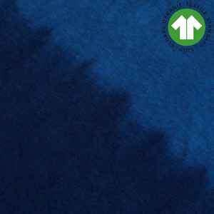 Camiseta de algodón orgánico de edición limitada para mujer-Blue Topanga Eco-Print, teñido a mano con productos botánicos, diseño único sostenible - Product Image 3