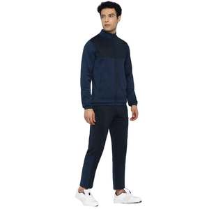 Fabriqué en usine en gros fitness personnalisé blanc survêtements ajustés pour hommes slimfit sportswear hommes piste jogging ensembles - Product Image 2