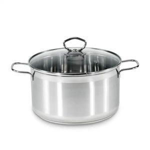 Cazuela de calidad superior hecha de acero inoxidable, olla calentadora de alimentos, cazuela, olla calentadora de alimentos, cazuela aislada al vapor - Product Image 1