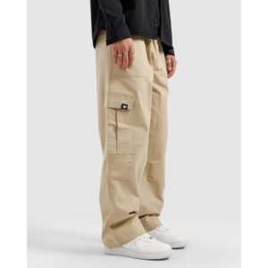 Pantalon cargo beige 100 % coton personnalisable avec logo, fermetures éclair, coupe droite, pantalon tactique pour homme, tailles XL à 6XL, délavage coloré - Product Image 2