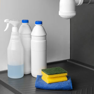 8479523 Emuca 567x580mm spagna parti dell'armadietto da cucina accessori in plastica Grey lavello fondale spessore 16mm tagliabile - Product Image 2