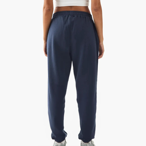 Wholesale 100% Cotton <b>Women's</b> Sweatpants Custom DTF Printed logo 385 <b>Fleece</b> Oversized Solid Color Ladies Jogging <b>Trouser</b> - Product Image 2