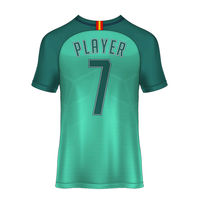 Servicio OEM, Venta al Por Mayor de Camisetas de Fútbol con Impresión Personalizada, 100% Poliéster, Secado Rápido, Ecológicas, Cómodas y Transpirables