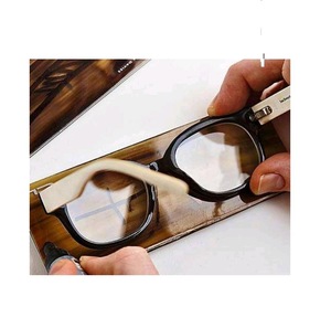 Plaque plate en corne de buffle, de bœuf et de mouton pour lunettes optiques et montures, et poignées personnalisées - Product Image 1