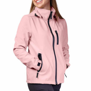 Chaqueta Deportiva Softshell Personalizada para Hombre, Estilo Urbano, con Capucha, Impermeable, Cortavientos, Color Liso, para Invierno - Product Image 4