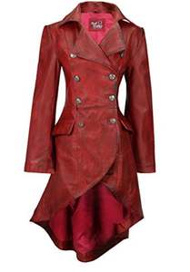 Chaqueta de cuero genuino de alta calidad con estilo elegante para mujer, abrigo suave étnico moderno, fantasía duradera inspirada en la moda pakistaní - Product Image 2