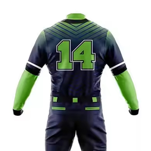 Nuevo diseño de alta calidad uniforme de béisbol de secado rápido para la venta al por mayor uniforme de béisbol transpirable - Product Image 5