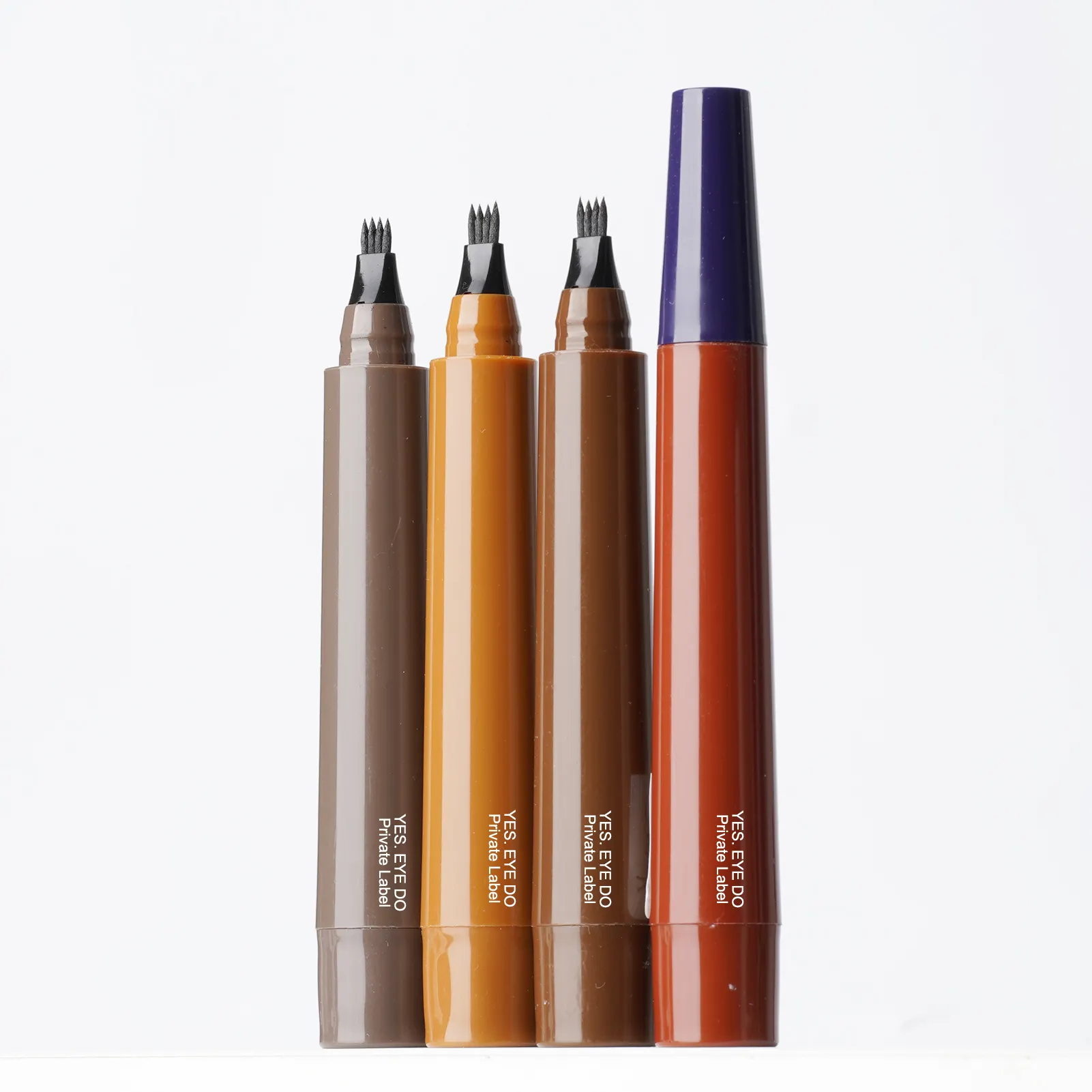 Oem Factory eyebrow pen Customization Microblading Tattoo Eyebrow Pen Waterproof Sweat-proof 3D Liquid Eyebrow Pencil